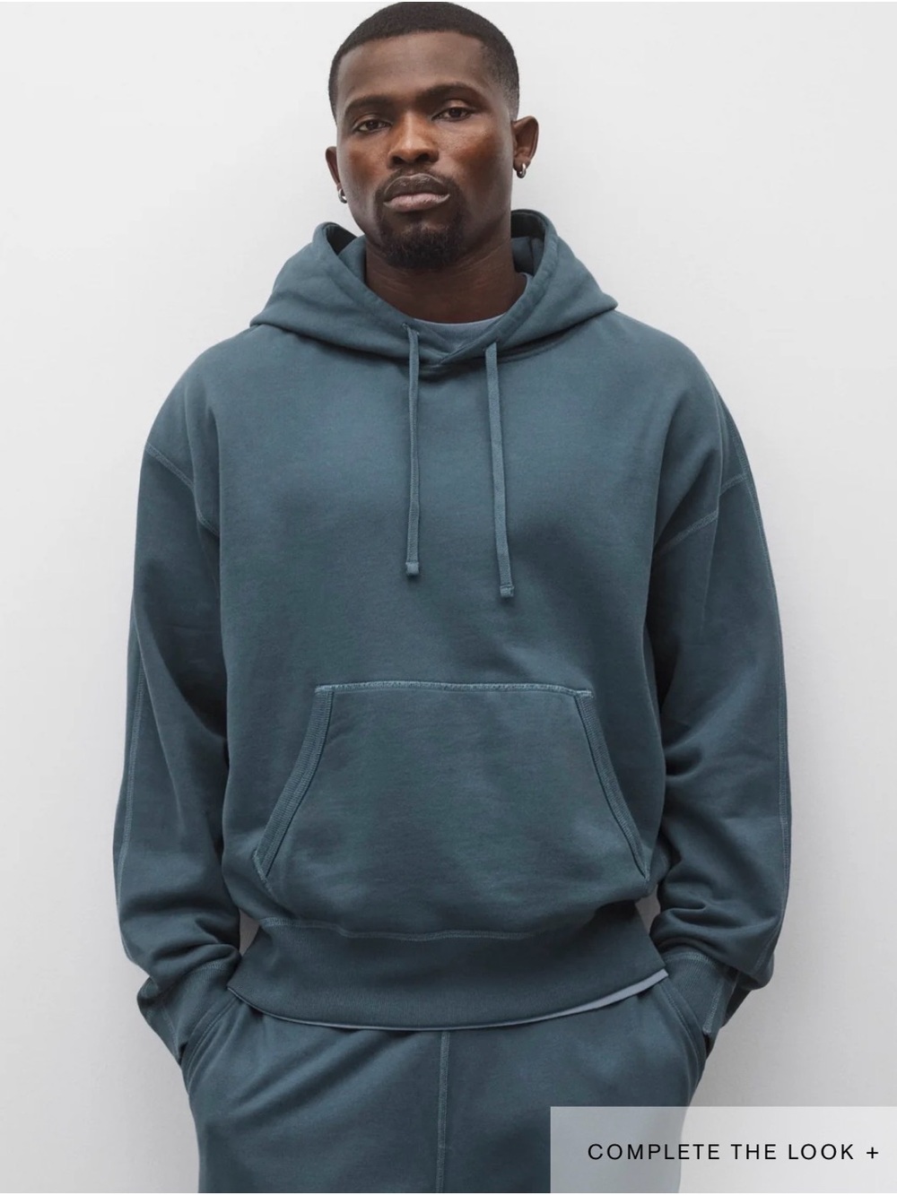 Reigning Champ Terry Relaxed Pullover Hoodie - #